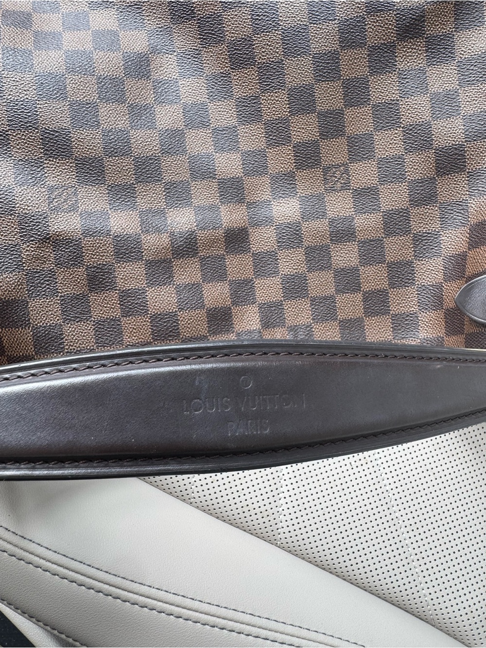 Louis Vuitton Duomo Hobo Ebene Damier Shoulder Bag - Picture 7 of 14
